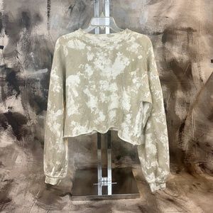 LACAUSA Cropped Sweatshirt